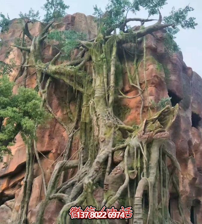 純天然石雕假山雕塑，為公園添彩添靈