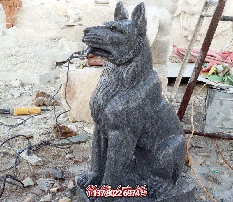 玻璃鋼仿真動(dòng)物雕塑，美化庭院景觀