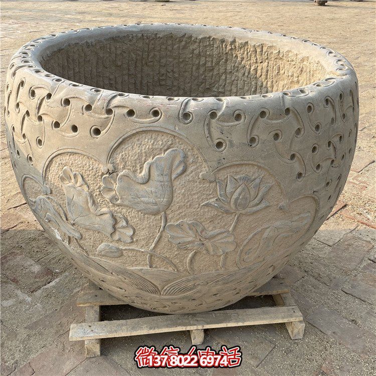 青石古意水缸，讓你融入古典世界