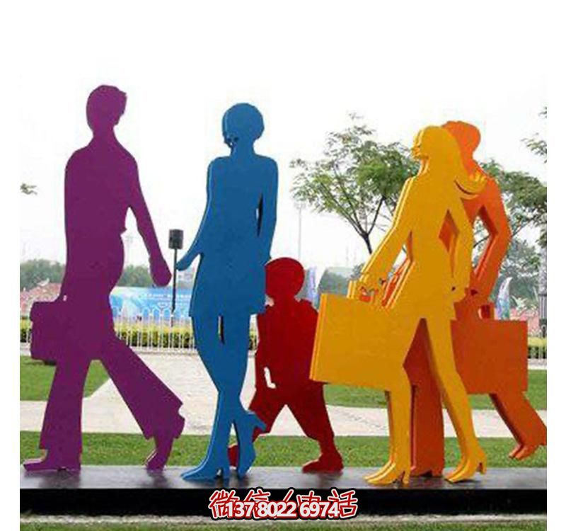 不銹鋼雕塑購(gòu)物袋，提升海邊景區(qū)購(gòu)物體驗(yàn)