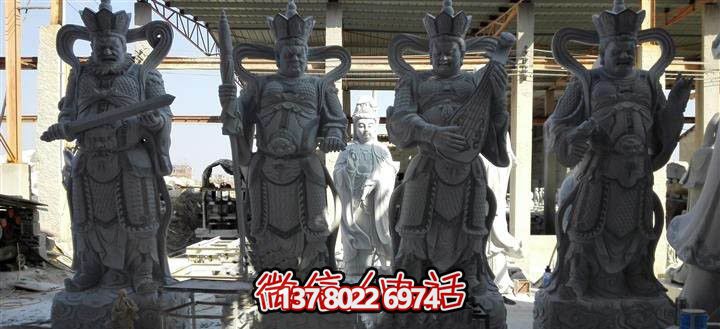 古樸雅致的大理石雕塑，見(jiàn)證古老神佛四大天王的傳承