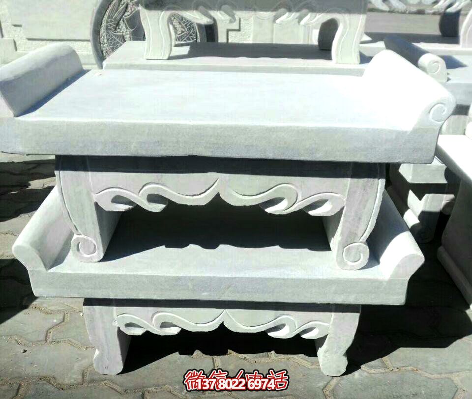 漢白玉佛像供桌，裝點(diǎn)景區(qū)寺院
