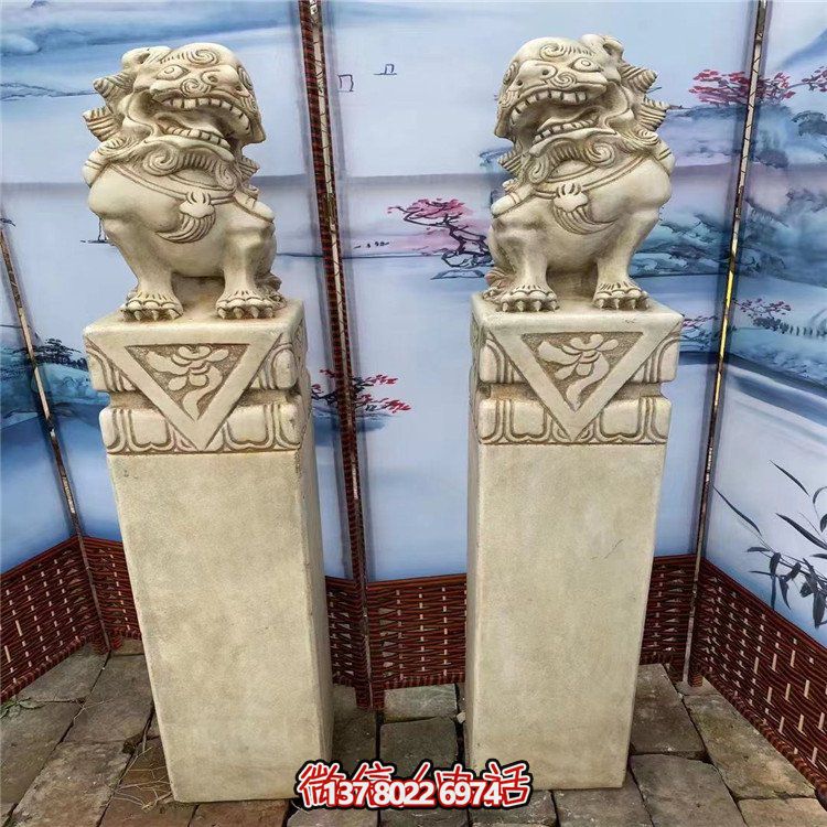 精美石雕擺件，裝點(diǎn)家中庭院