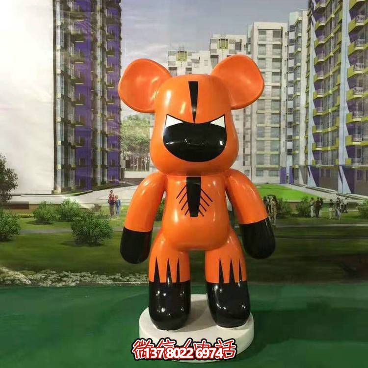 玻璃鋼制卡通公仔擺件，為您的商場(chǎng)裝飾增添美感