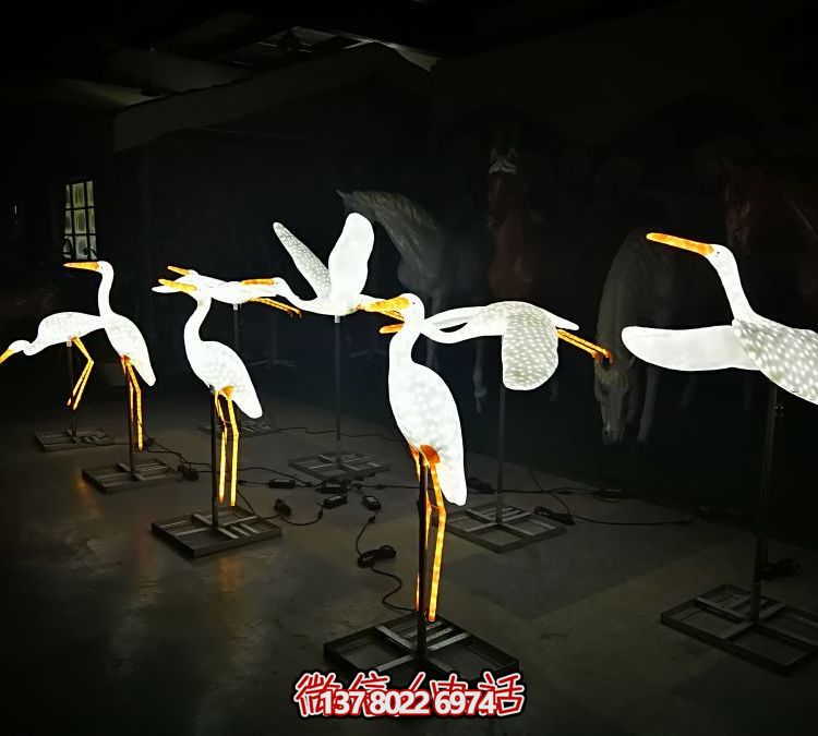 玻璃鋼雕塑景觀亮化，點亮景區(qū)園林