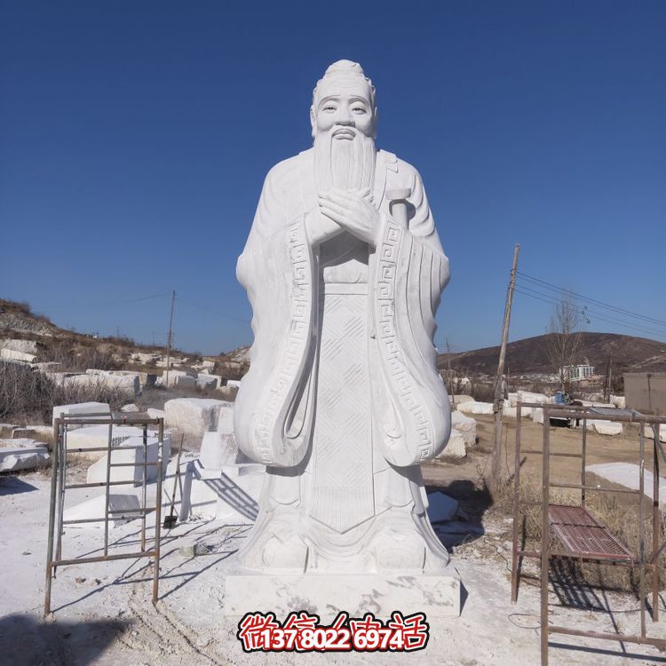 漢白玉雕塑——傳承歷史文化，喚起名人記憶