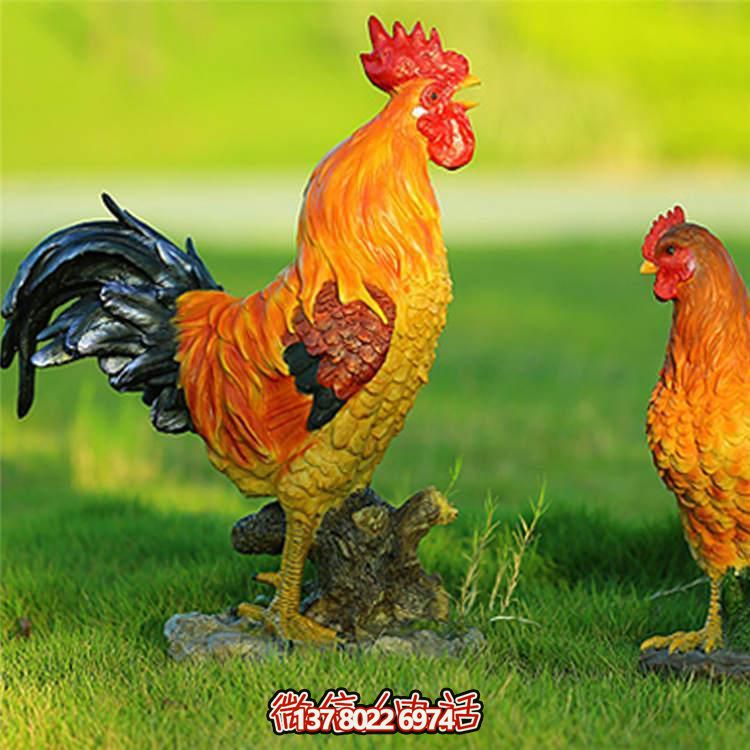 玻璃鋼仿真雕塑擺件，為戶(hù)外園林草坪增添點(diǎn)綴