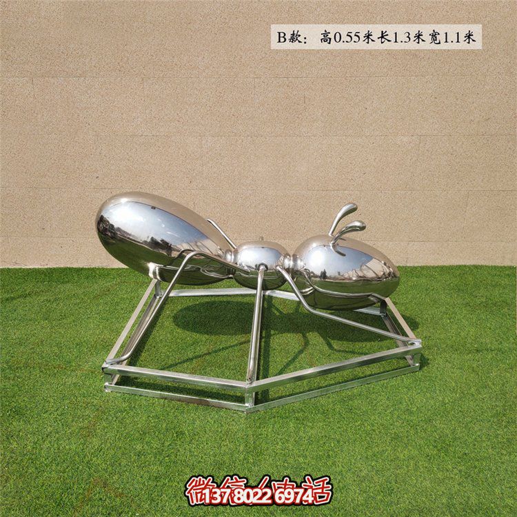 不銹鋼螞蟻雕塑，讓你的小區(qū)、公園、草坪更具特色