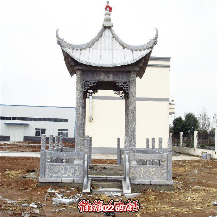 大理石石雕涼亭，為您的園林增添大型雕塑裝飾