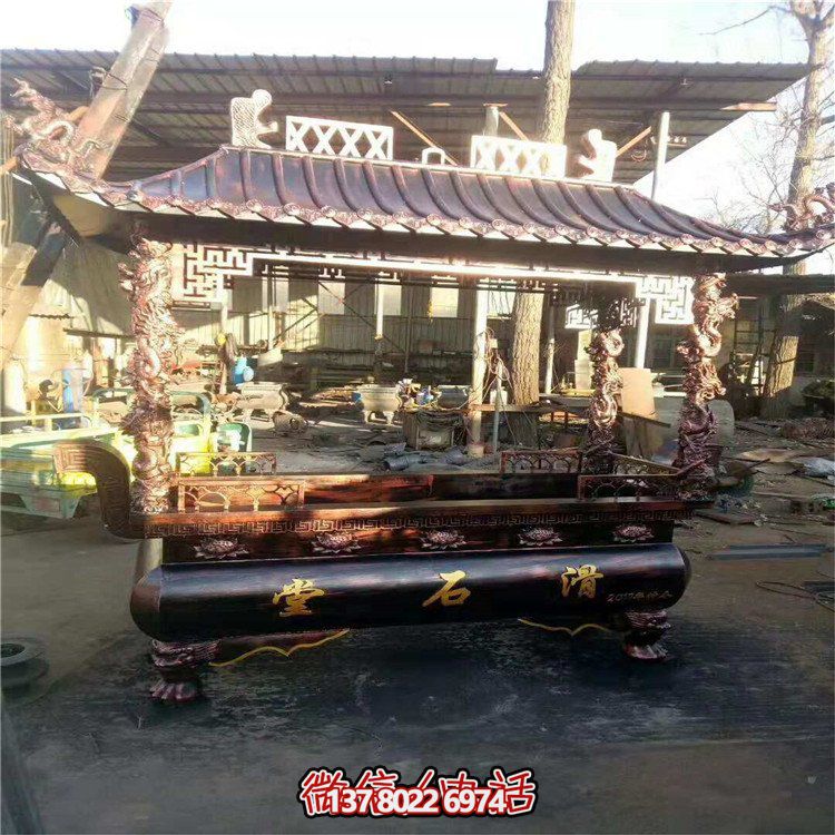 獨特創(chuàng)意銅雕香爐，讓你體驗寺廟式神秘雕塑感受