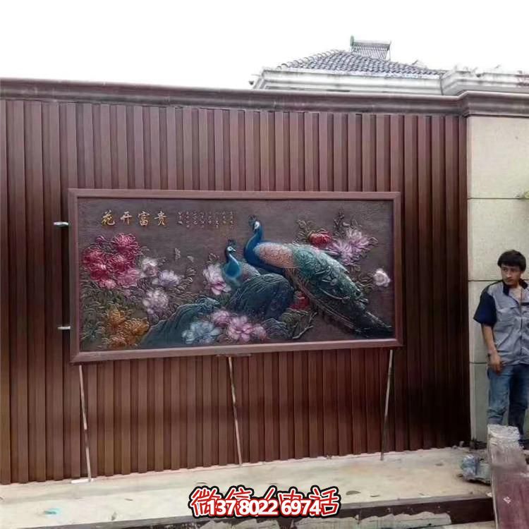 中式風格裝飾壁畫，讓您的家園更加富貴