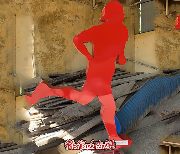 不銹鋼雕塑裝置，讓你的操場更具標(biāo)識(shí)性