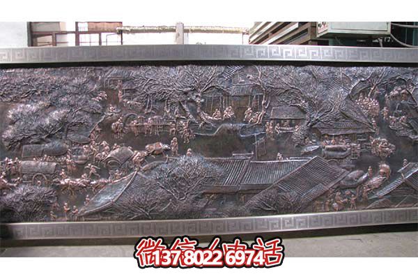 清明上河圖浮雕，欣賞千年藝術(shù)精髓