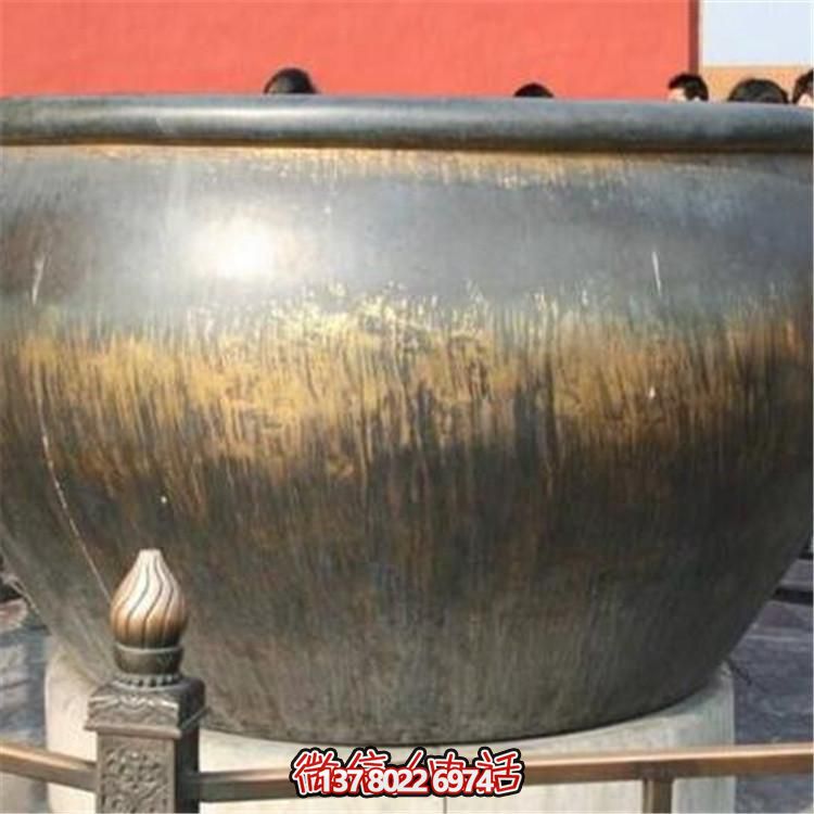 仿古黃銅養(yǎng)魚(yú)水缸