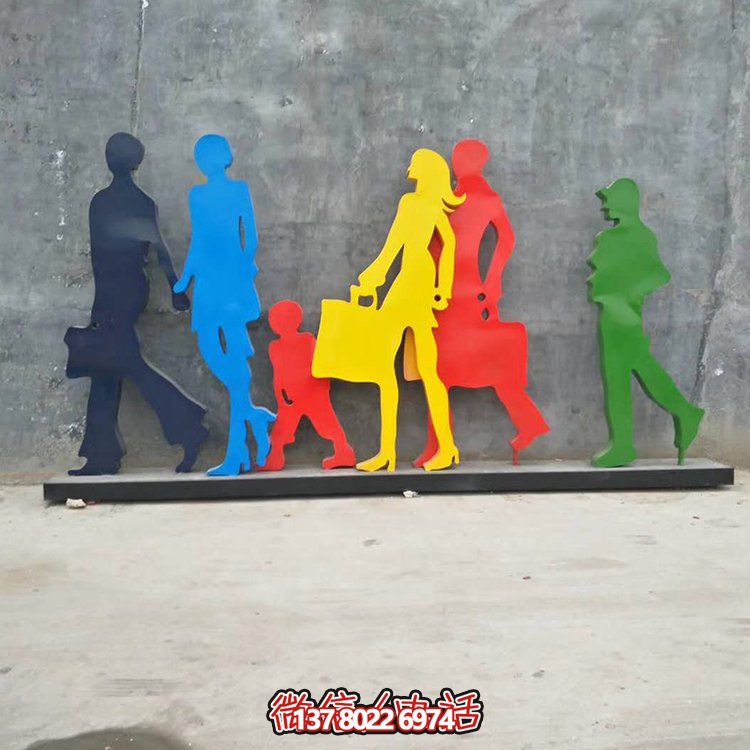 玻璃鋼雕塑裝飾擺件，點(diǎn)綴商場(chǎng)購物街步行街