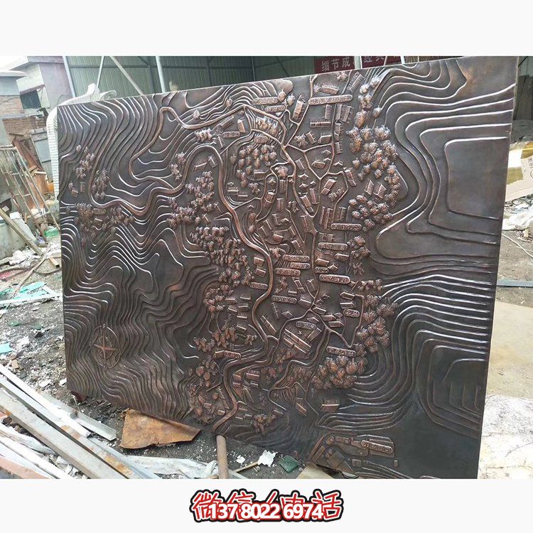 精致雅致的園林景觀浮雕、壁畫及雕塑裝置的完美結(jié)合