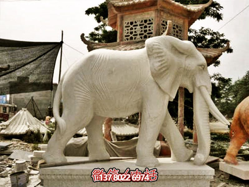 寺廟庭院石雕創(chuàng)意大型戶(hù)外園林景觀裝飾品大象雕塑 寺廟庭院石雕創(chuàng)意大型戶(hù)外園林景觀裝飾品大象雕塑