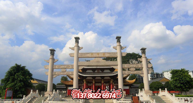 寺廟三門簡(jiǎn)易石華表石柱牌坊雕塑 寺廟三門簡(jiǎn)易石華表石柱牌坊雕塑
